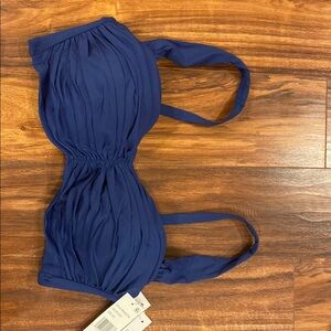 Women’s Bleu by Rod Beattie Navy Blue bikinis top sz 34D